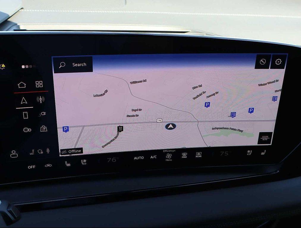 new 2025 Audi Q6 e-tron car, priced at $70,250