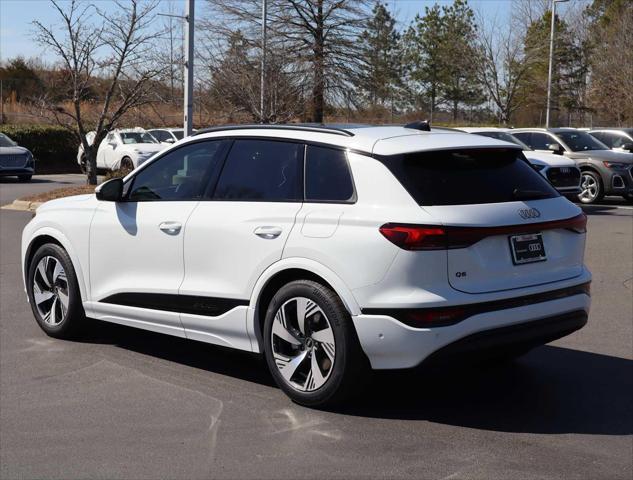 new 2025 Audi Q6 e-tron car, priced at $77,750