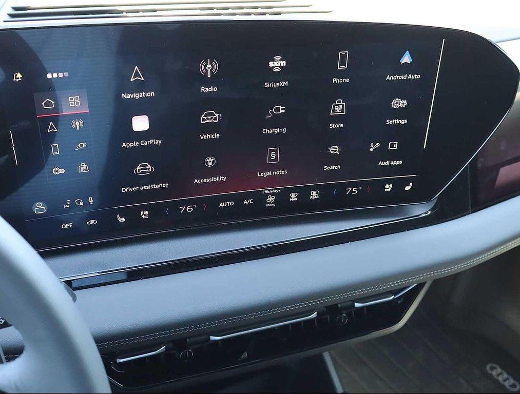 new 2025 Audi Q6 e-tron car, priced at $70,250
