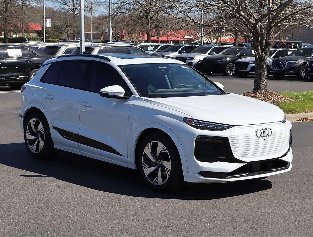 new 2025 Audi Q6 e-tron car, priced at $70,250