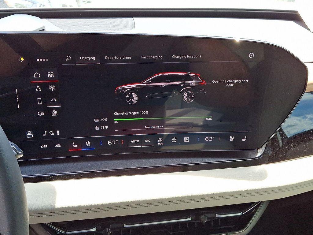 new 2025 Audi Q6 e-tron car, priced at $68,340