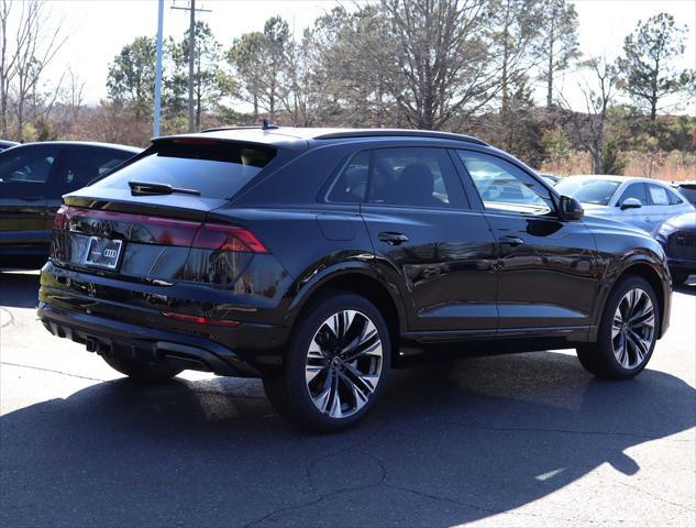 new 2025 Audi Q8 car, priced at $85,215