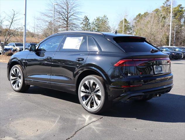 new 2025 Audi Q8 car, priced at $85,215