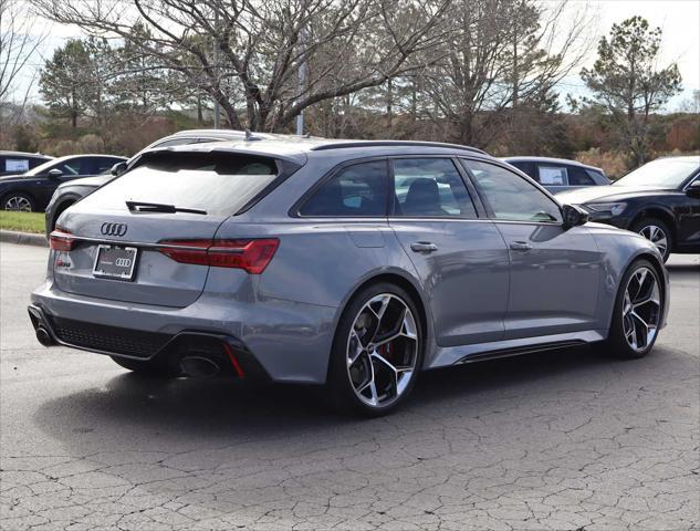 new 2025 Audi RS 6 Avant car, priced at $150,570