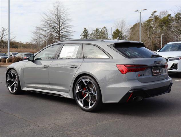 new 2025 Audi RS 6 Avant car, priced at $150,570