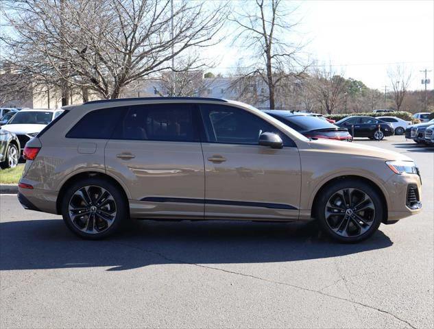 new 2025 Audi Q7 car, priced at $84,455