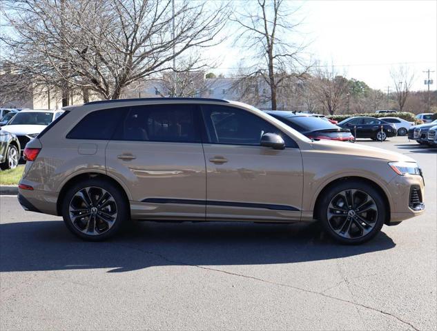 new 2025 Audi Q7 car, priced at $82,955