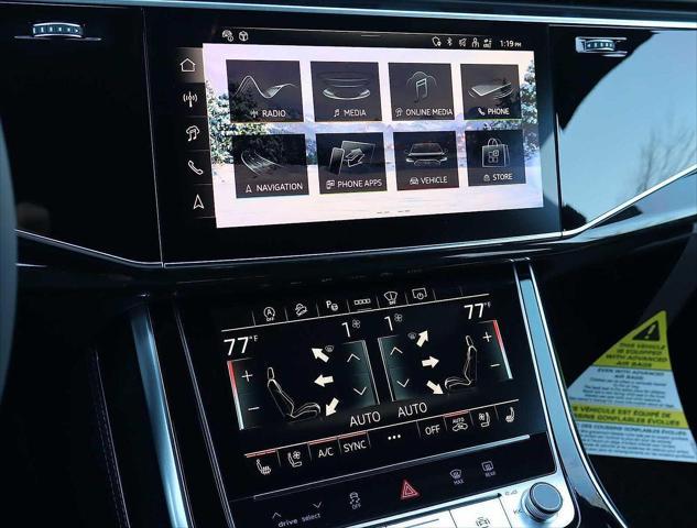 new 2025 Audi Q7 car, priced at $81,455
