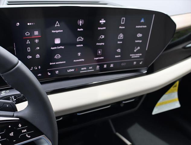new 2025 Audi Q6 e-tron car, priced at $75,410