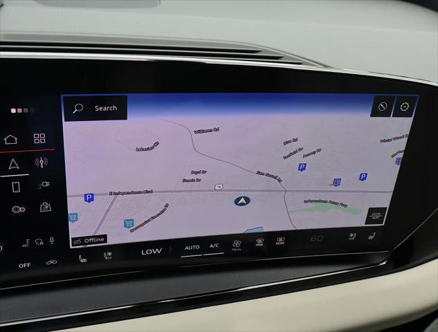 new 2025 Audi Q6 e-tron car, priced at $75,410