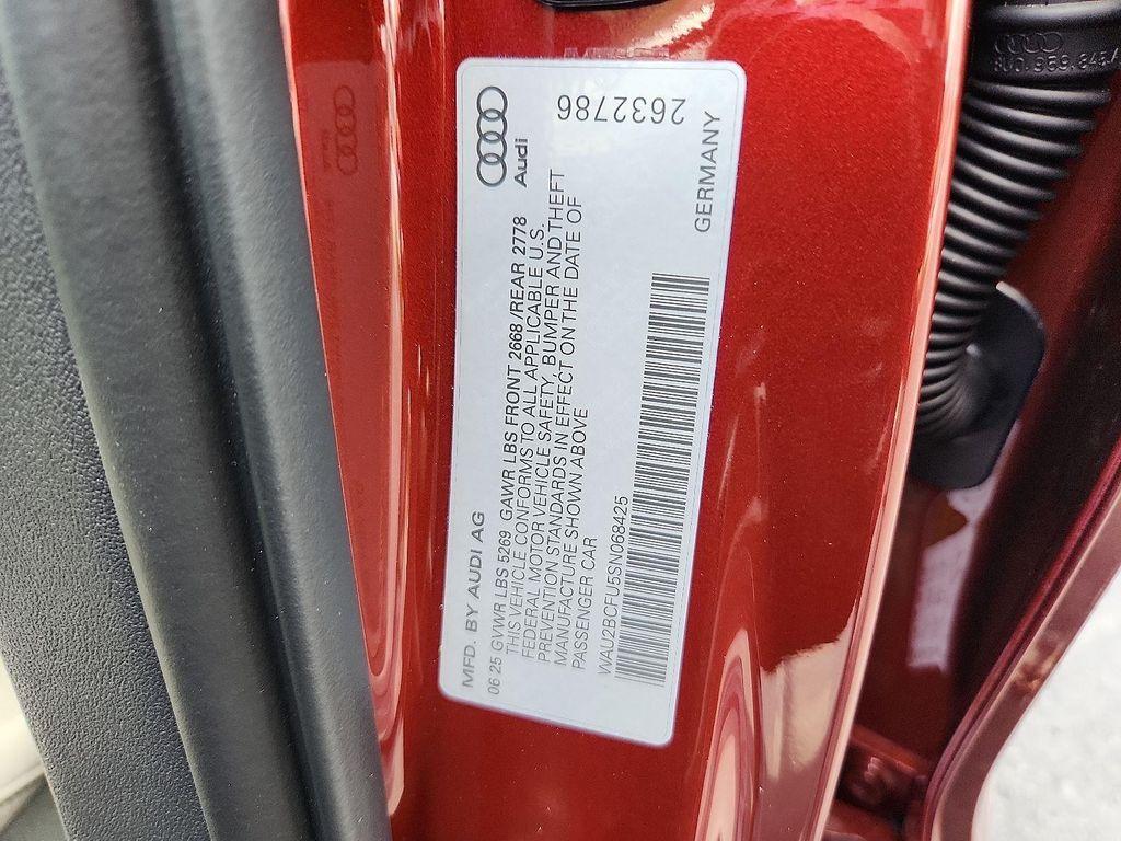 new 2025 Audi A5 car, priced at $57,575