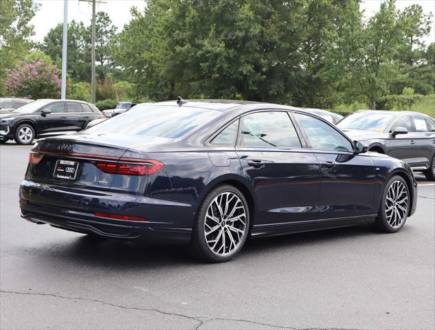 new 2024 Audi A8 car, priced at $98,180