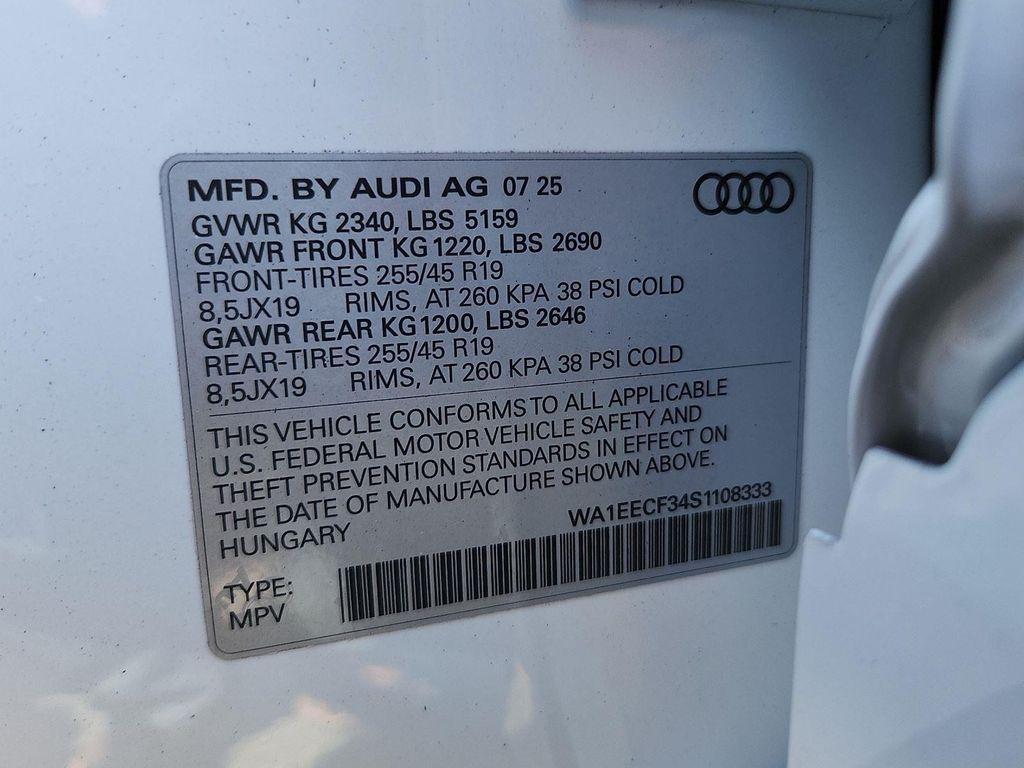 new 2025 Audi Q3 car, priced at $45,740