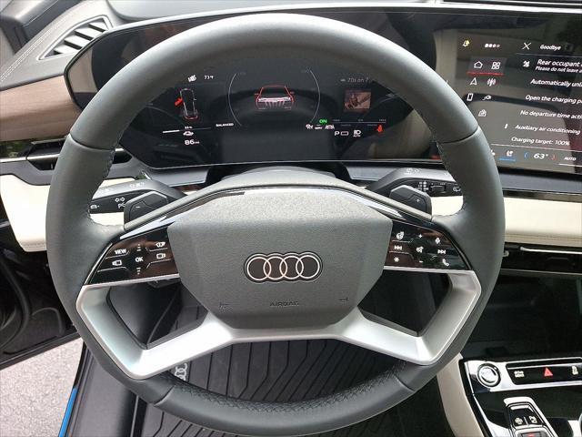 new 2025 Audi Q6 e-tron car, priced at $75,750