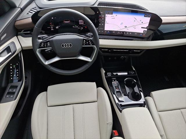 new 2025 Audi Q6 e-tron car, priced at $75,750