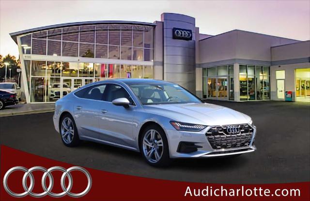 new 2025 Audi A7 car, priced at $85,185