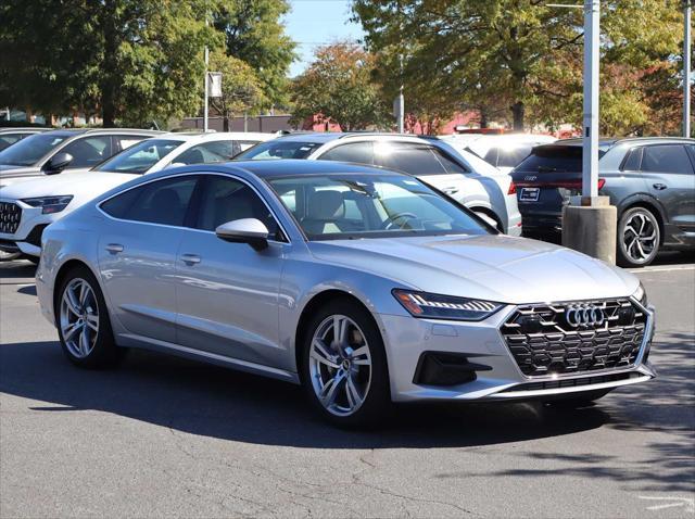 new 2025 Audi A7 car, priced at $85,185