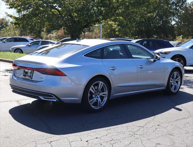 new 2025 Audi A7 car, priced at $85,185