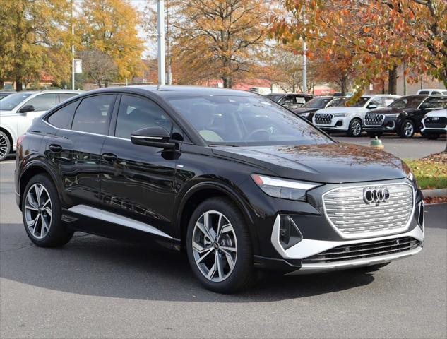 new 2025 Audi Q4 e-tron Sportback car, priced at $63,715