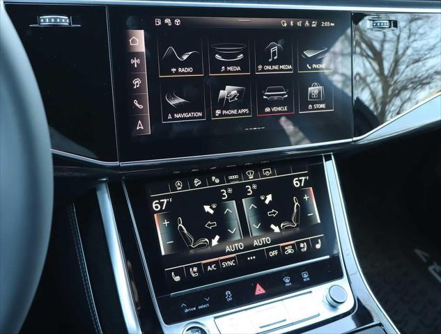 new 2025 Audi Q7 car, priced at $87,855