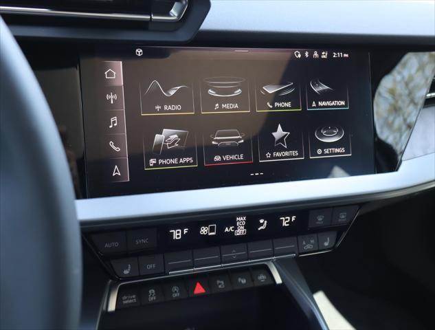 new 2025 Audi A3 car, priced at $40,740