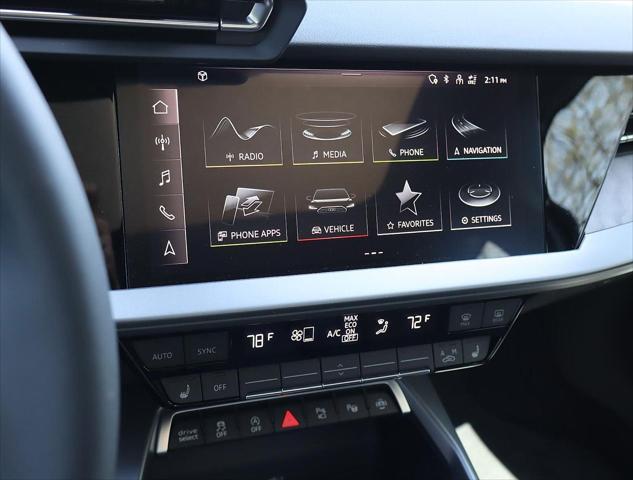new 2025 Audi A3 car, priced at $40,740