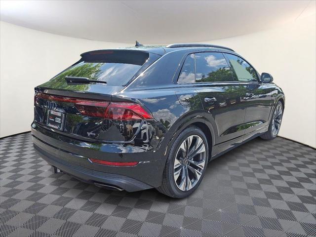 new 2025 Audi Q8 car, priced at $82,965