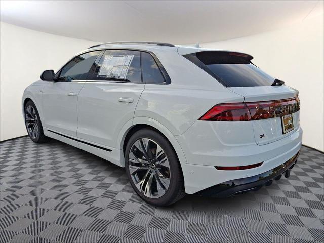 new 2025 Audi Q8 car, priced at $83,120