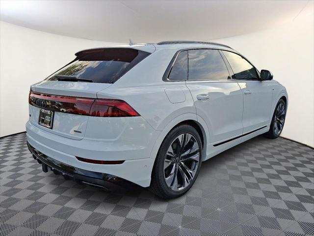 new 2025 Audi Q8 car, priced at $83,120