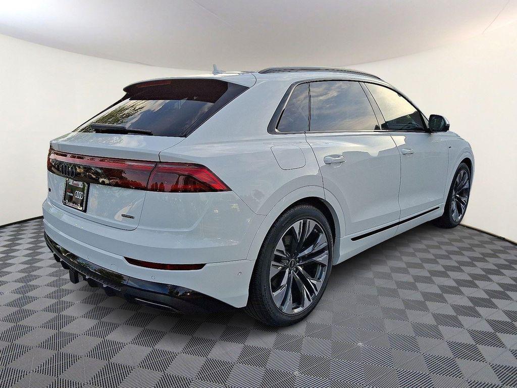 new 2025 Audi Q8 car, priced at $83,120