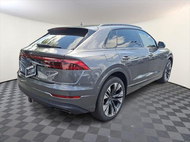 new 2025 Audi Q8 car, priced at $82,965