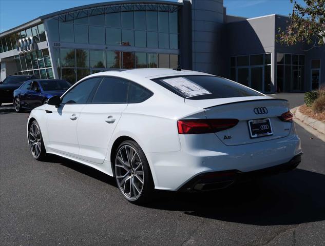 new 2025 Audi A5 Sportback car, priced at $59,225