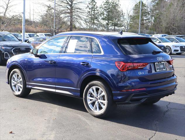 used 2024 Audi Q3 car, priced at $41,897