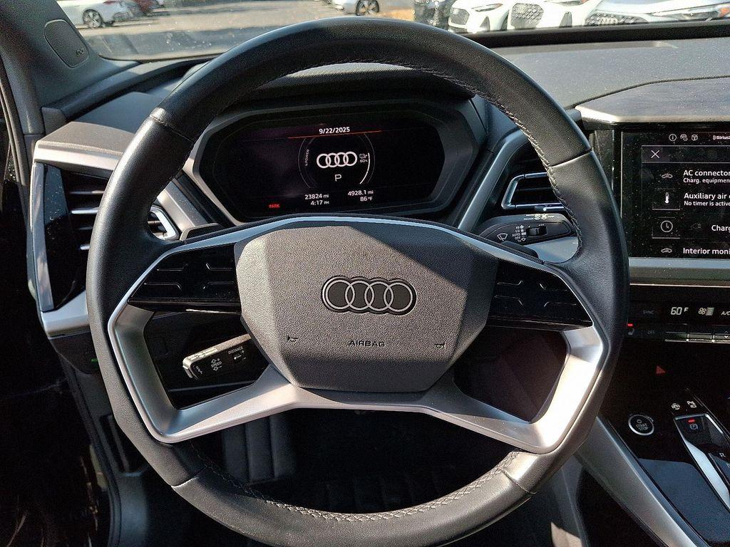 used 2023 Audi Q4 e-tron car, priced at $30,579