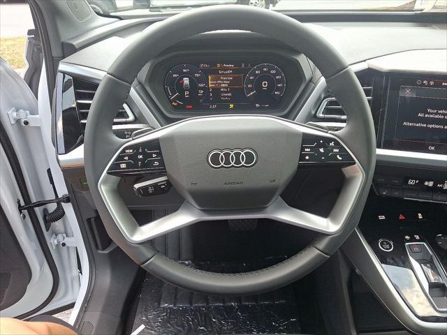 new 2025 Audi Q4 e-tron car, priced at $46,815