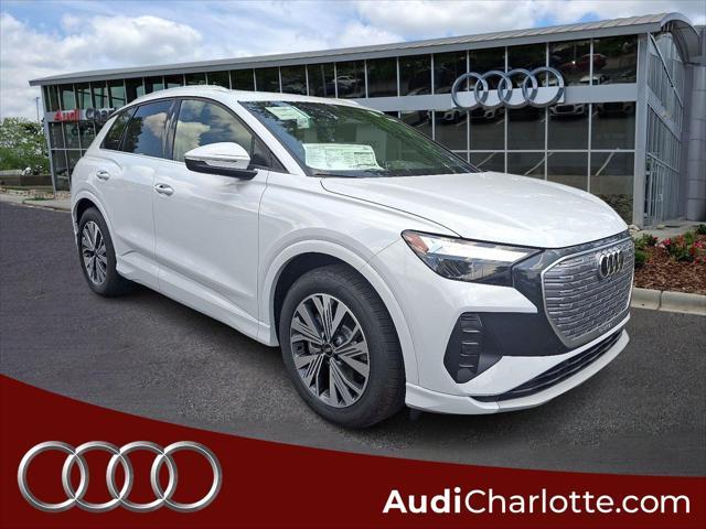 new 2025 Audi Q4 e-tron car, priced at $46,815
