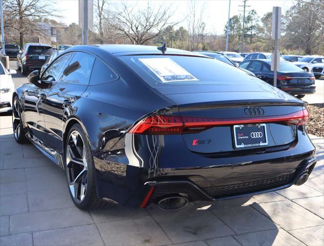 new 2025 Audi RS 7 car, priced at $165,915