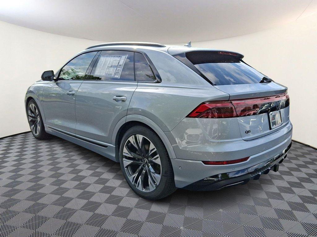new 2025 Audi Q8 car, priced at $83,715