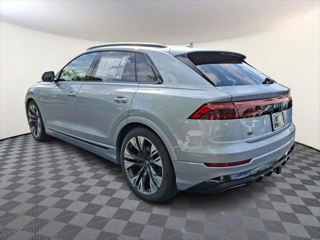 new 2025 Audi Q8 car, priced at $83,715