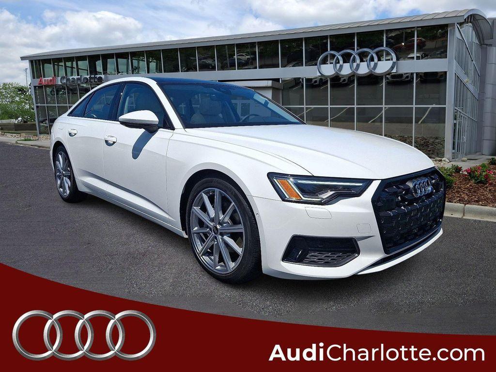 new 2025 Audi A6 car, priced at $57,540