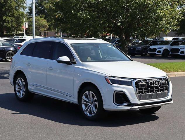 new 2025 Audi Q7 car, priced at $74,155
