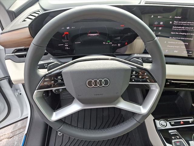 new 2025 Audi Q6 e-tron car, priced at $75,750