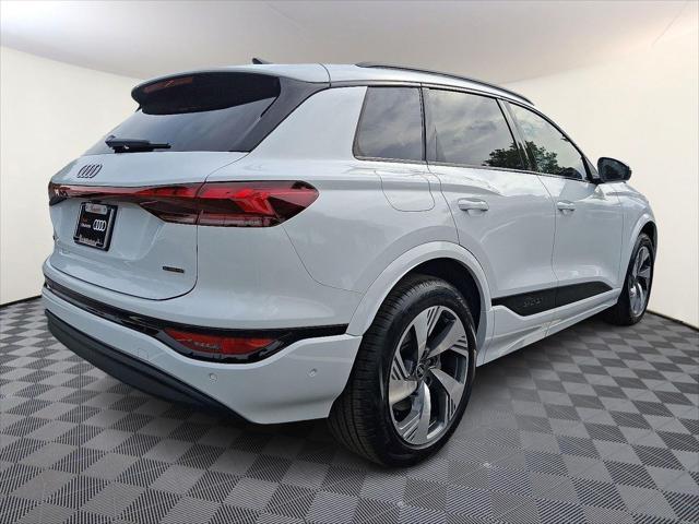 new 2025 Audi Q6 e-tron car, priced at $75,750