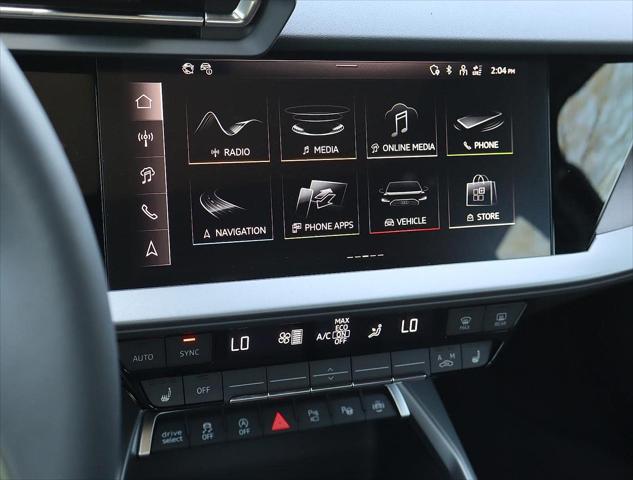 new 2025 Audi A3 car, priced at $43,535