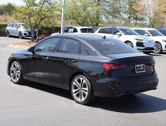 new 2025 Audi A3 car, priced at $43,535