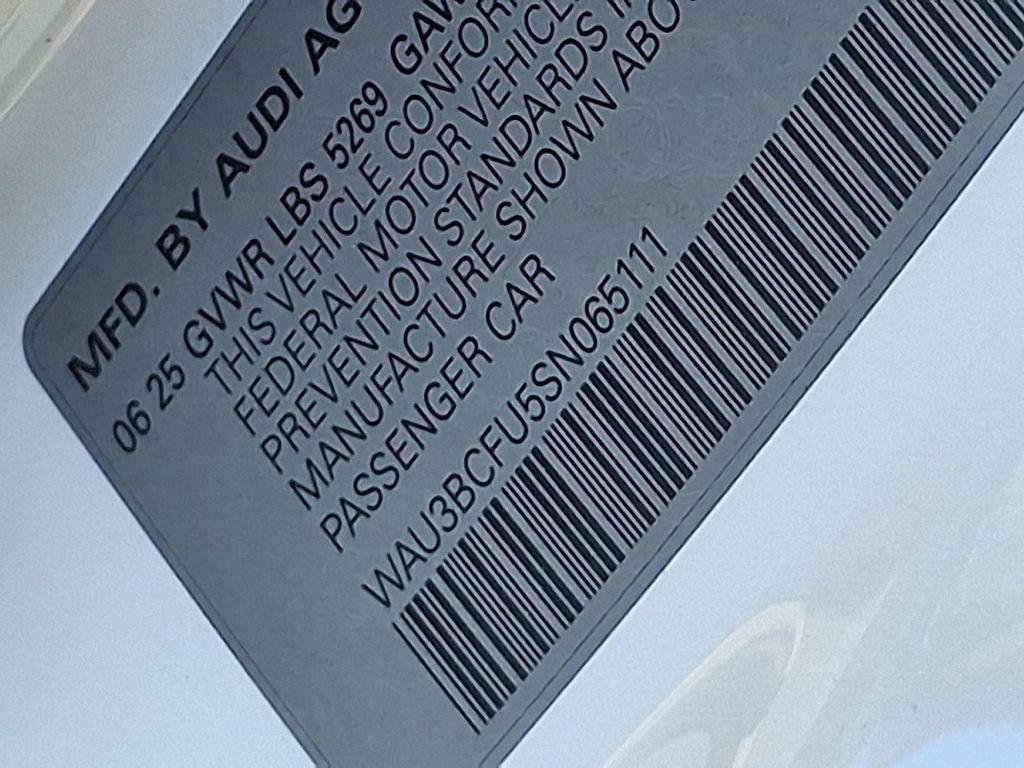 new 2025 Audi A5 car, priced at $59,475