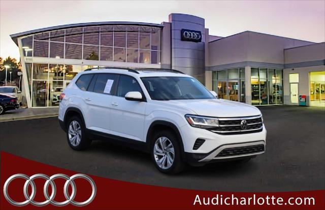 used 2021 Volkswagen Atlas car, priced at $22,987