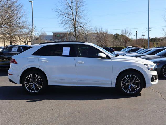 used 2021 Audi Q8 car, priced at $44,321