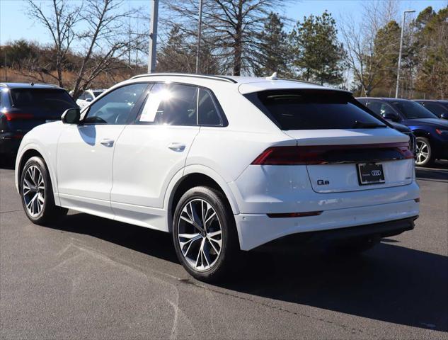 used 2021 Audi Q8 car, priced at $44,321