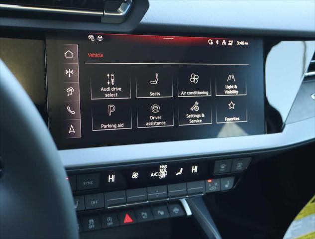 new 2025 Audi A3 car, priced at $43,535